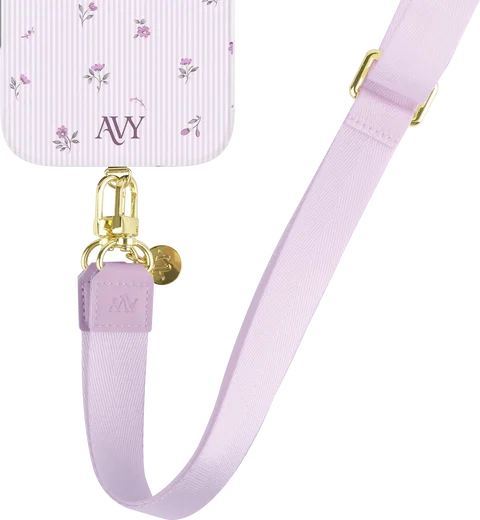 AVY Verstelbaar Nylon Crossbody Telefoonkoord (130CM) Pink afbeelding 6