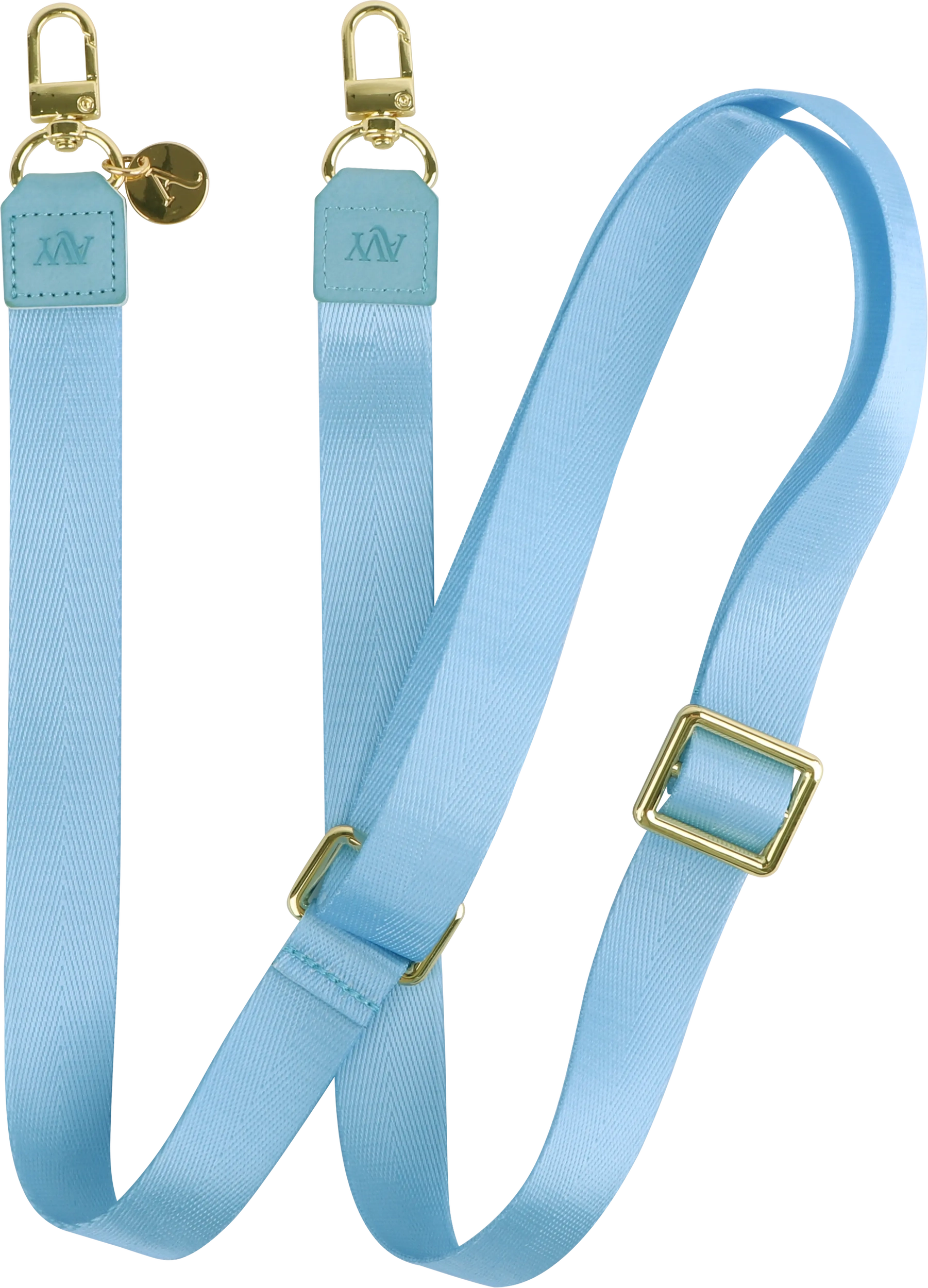AVY Verstelbaar Nylon Crossbody Telefoonkoord (130CM) Blue afbeelding 1
