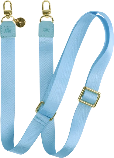 AVY Verstelbaar Nylon Crossbody Telefoonkoord (130CM) Blue afbeelding 1