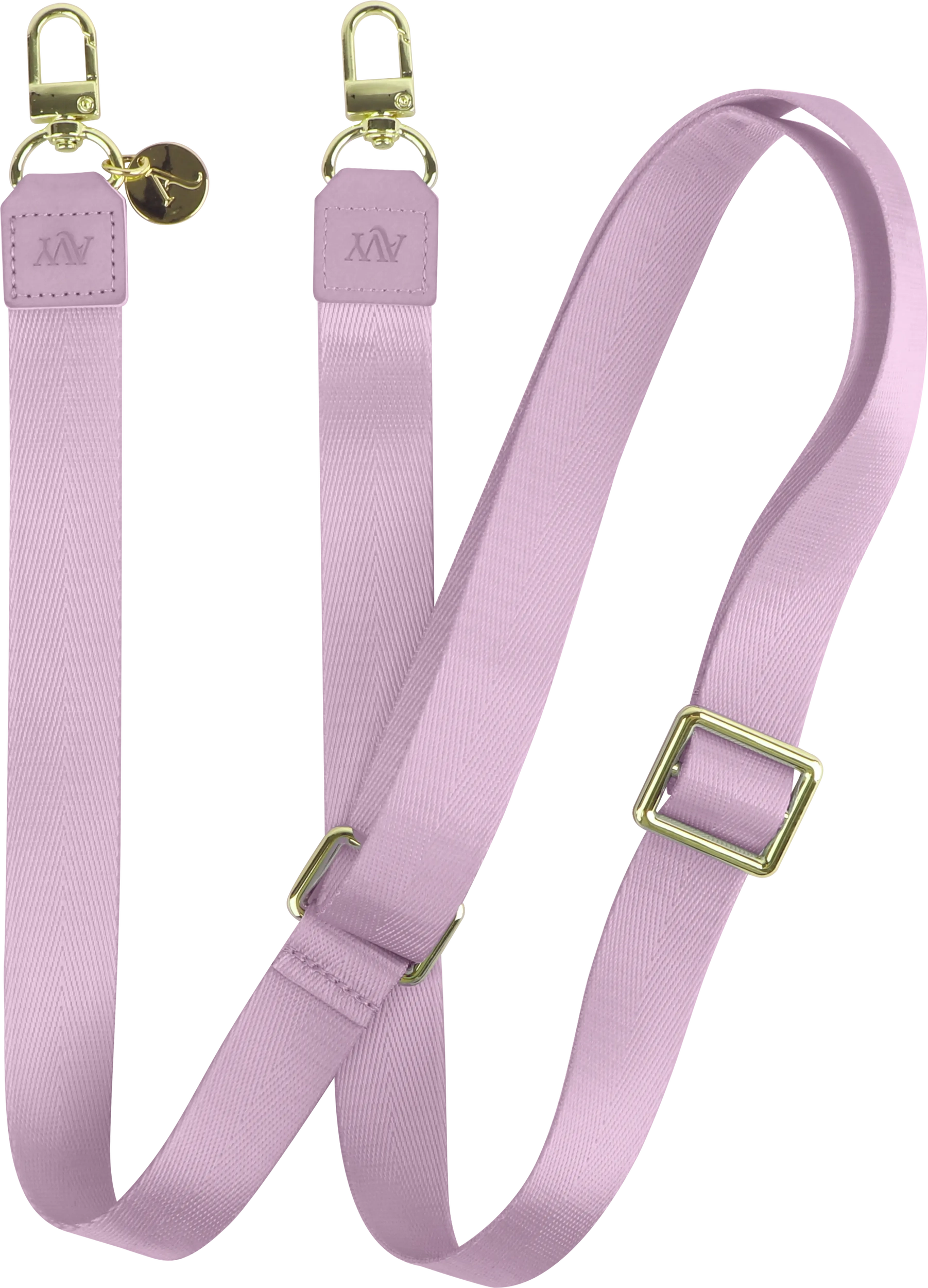AVY Verstelbaar Nylon Crossbody Telefoonkoord (130CM) Purple afbeelding 1