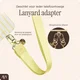 AVY Verstelbaar Nylon Crossbody Telefoonkoord (130CM) Butter Yellow afbeelding 5