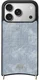 AVY Apple iPhone 17 Pro Hoesje met Koord Haakjes MagSafe Denim