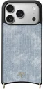 AVY Apple iPhone 17 Pro Hoesje met Koord Haakjes MagSafe Denim