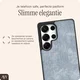 AVY Samsung Galaxy S25 Ultra Hoesje met Koord Haakjes MagSafe Denim afbeelding 8