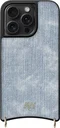 AVY Apple iPhone 15 Pro Max Hoesje met Koord Haakjes MagSafe Denim