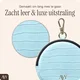 AVY Mini Telefoontasje / Phone Bag Pouch met Rits en Haakje Leer Croco Blauw afbeelding 4