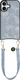 AVY Armband / Polsband Telefoonkoord (30CM) Denim afbeelding 9