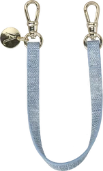 AVY Armband / Polsband Telefoonkoord (30CM) Denim afbeelding