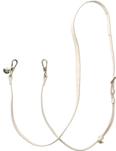 AVY Verstelbaar Crossbody Telefoonkoord (130CM) Leather Croco Beige afbeelding 9