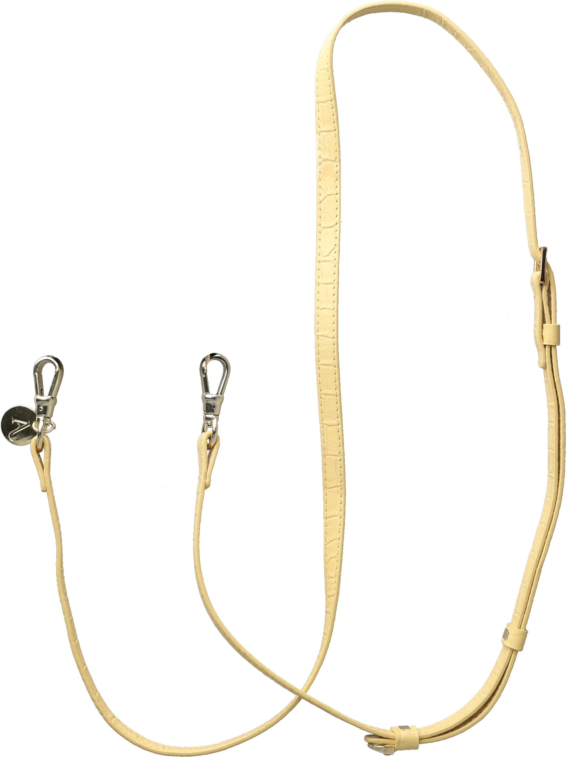 AVY Verstelbaar Crossbody Telefoonkoord (130CM) Leather Croco Geel afbeelding 10