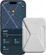 MOFT MagSafe Pasjeshouder met Standaard en Apple Find My Grijs afbeelding 12