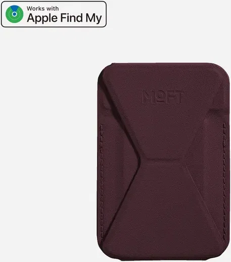 MOFT MagSafe Pasjeshouder met Standaard en Apple Find My Zwart afbeelding 17