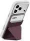 MOFT MagSafe Pasjeshouder met Standaard en Apple Find My Paars