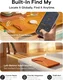 MOFT MagSafe Pasjeshouder met Standaard en Apple Find My Oranje afbeelding 4