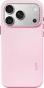 MOFT MOVAS Snap iPhone 17 Pro Hoesje MagSafe Vegan Leer Back Cover Roze