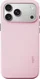 MOFT MOVAS Snap iPhone 17 Pro Max Hoesje MagSafe Vegan Leer Back Cover Roze