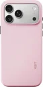 MOFT MOVAS Snap iPhone 17 Pro Max Hoesje MagSafe Vegan Leer Back Cover Roze