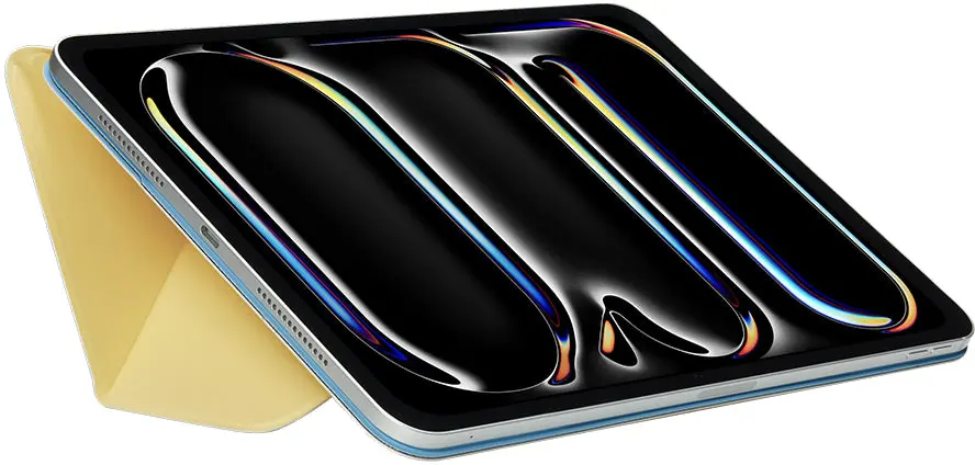 MOFT Dynamic Folio iPad Mini 6 / 7 Hoes Book Case met Standaard Blauw Geel afbeelding 4