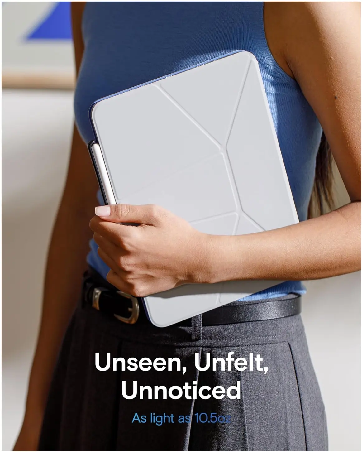 MOFT Dynamic Folio iPad Pro 11 (2022/2021/2020/2018) Hoes met Standaard Geel afbeelding 8