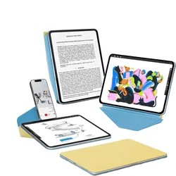 MOFT Dynamic Folio iPad Pro 11 2024/2025 Hoes Book Case met Standaard Blauw Geel afbeelding