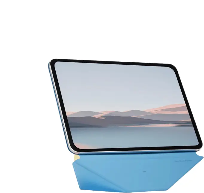 MOFT Dynamic Folio iPad Pro 11 2024/2025 Hoes Book Case met Standaard Blauw Geel afbeelding 6