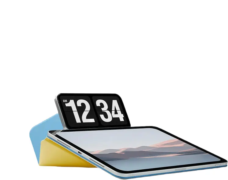 MOFT Dynamic Folio iPad Pro 11 2024/2025 Hoes Book Case met Standaard Blauw Geel afbeelding 2