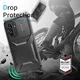 Samsung Galaxy A57 Hoesje Camera Slider Back Cover Schokbestendig Zwart afbeelding 7
