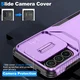 Samsung Galaxy A57 Hoesje Camera Slider Back Cover Schokbestendig Paars afbeelding 4