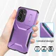 Samsung Galaxy A57 Hoesje Camera Slider Back Cover Schokbestendig Paars afbeelding 5