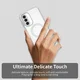 Samsung Galaxy A57 Hoesje MagSafe Backcover Semi-Transparant & Wit afbeelding 6