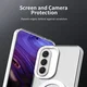 Samsung Galaxy A57 Hoesje MagSafe Backcover Semi-Transparant & Wit afbeelding 8