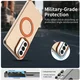 Samsung Galaxy A57 Hoesje MagSafe Backcover Semi-Transparant & Oranje afbeelding 9