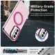 Samsung Galaxy A57 Hoesje MagSafe Backcover Semi-Transparant & Roze afbeelding 9