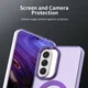 Samsung Galaxy A57 Hoesje MagSafe Backcover Semi-Transparant & Paars afbeelding 8