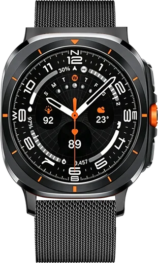 SBG Milanees - Samsung Galaxy Watch Ultra Bandje - Zwart afbeelding 13