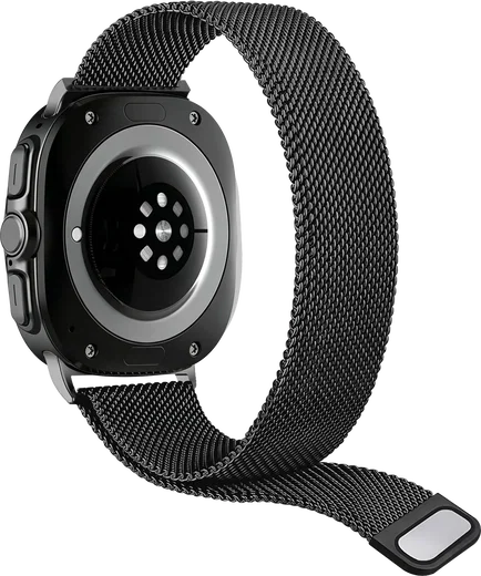 SBG Milanees - Samsung Galaxy Watch Ultra Bandje - Zwart afbeelding 10