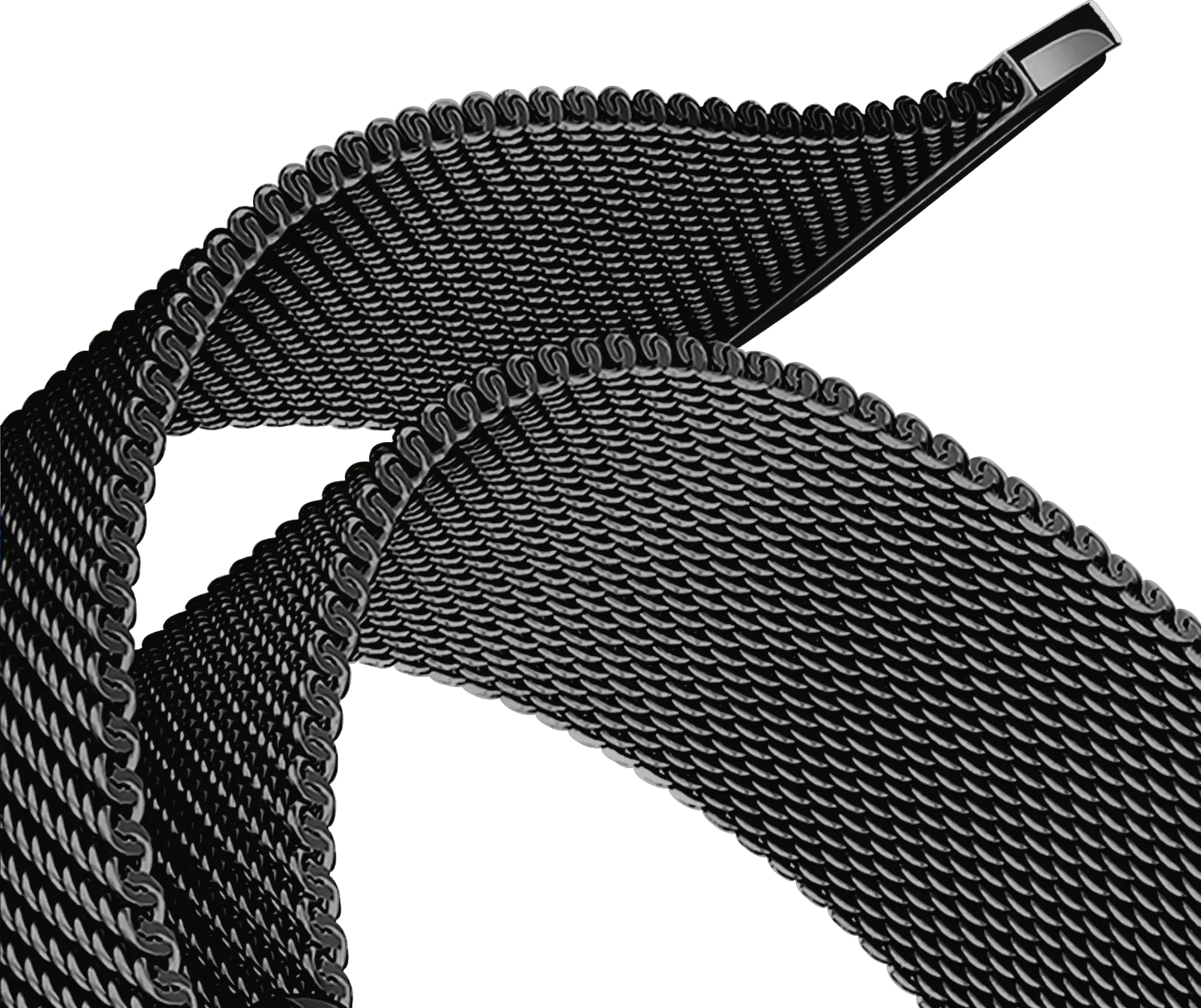 SBG Milanees - Samsung Galaxy Watch Ultra Bandje - Zwart afbeelding 11