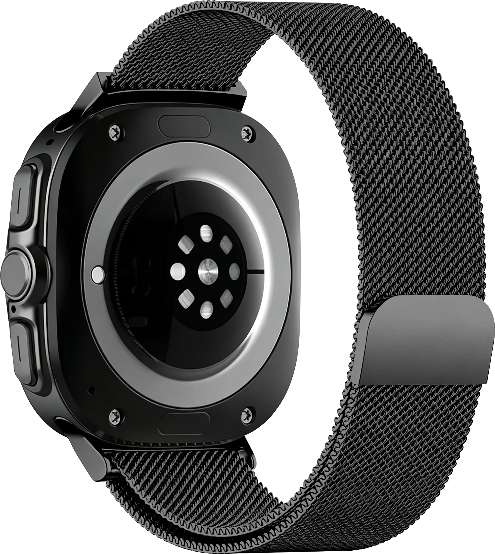 SBG Milanees - Samsung Galaxy Watch Ultra Bandje - Zwart afbeelding 7