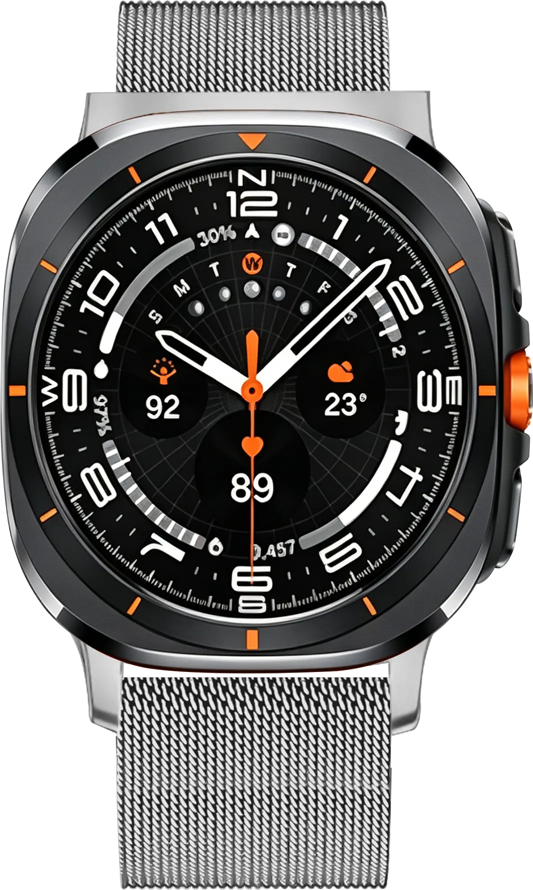 SBG Milanees - Samsung Galaxy Watch Ultra Bandje - Zilver afbeelding 7