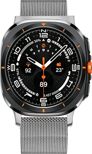 SBG Milanees - Samsung Galaxy Watch Ultra Bandje - Zilver afbeelding 7