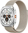 SBG Milanees - Samsung Galaxy Watch Ultra Bandje - Sterrenlicht