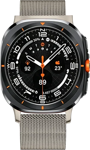SBG Milanees - Samsung Galaxy Watch Ultra / 2 Bandje - Sterrenlicht afbeelding 7