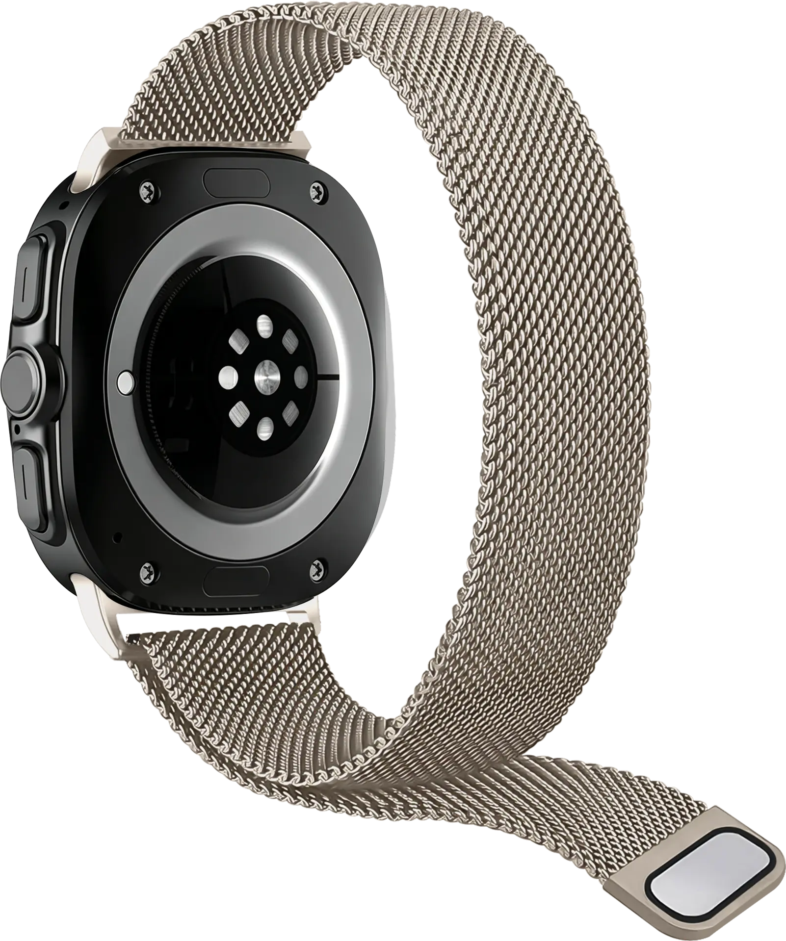 SBG Milanees - Samsung Galaxy Watch Ultra / 2 Bandje - Sterrenlicht afbeelding 11