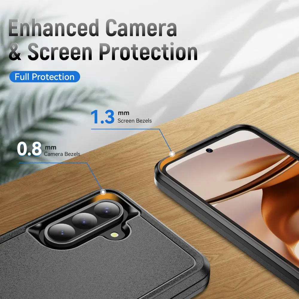 Samsung Galaxy A37 Hoesje Schokbestendige Hardcase Back Cover Zwart afbeelding 6