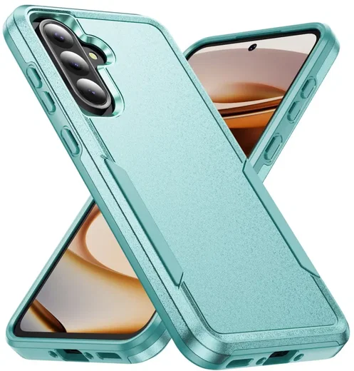 Samsung Galaxy A37 Hoesje Schokbestendige Hardcase Back Cover Groen afbeelding 1