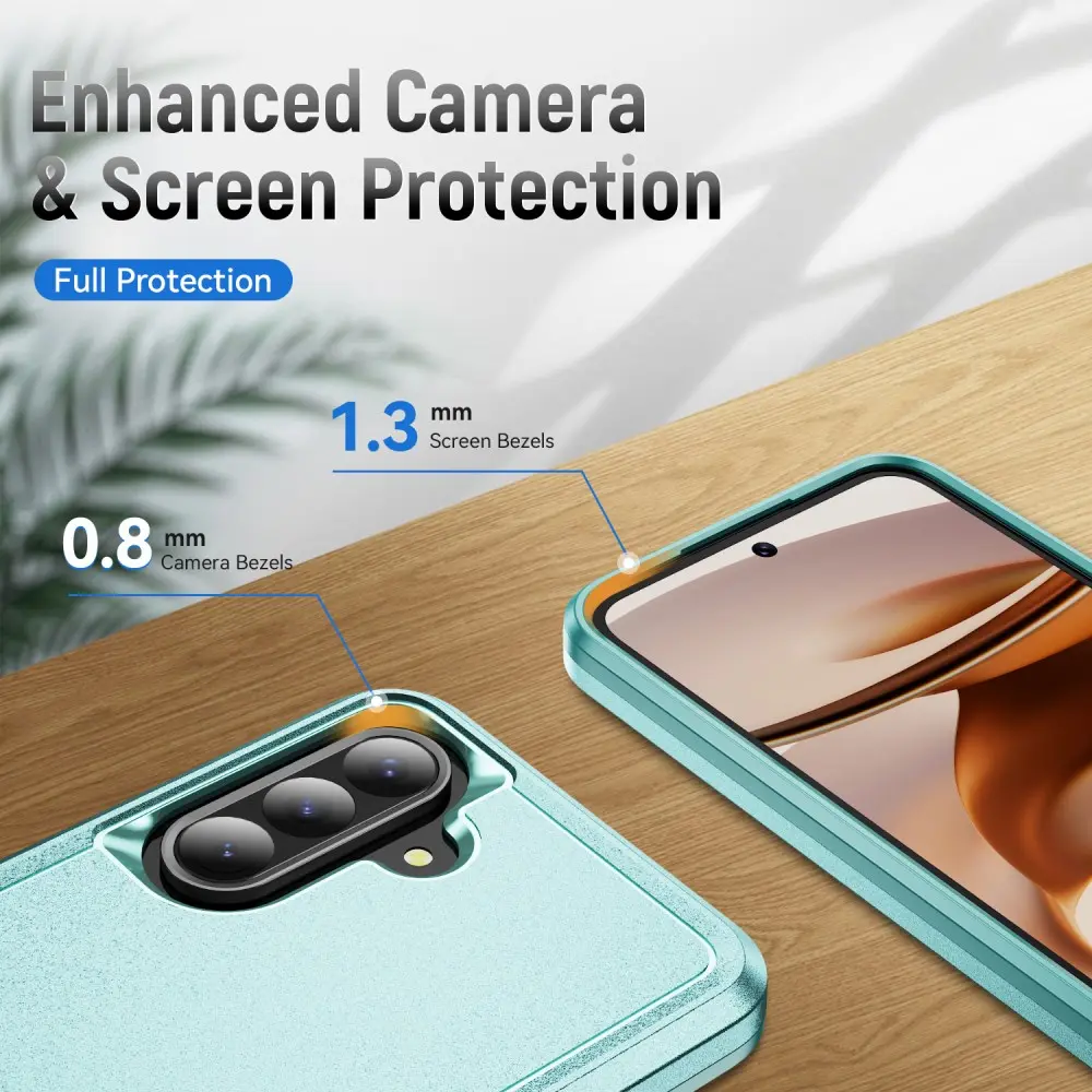Samsung Galaxy A37 Hoesje Schokbestendige Hardcase Back Cover Groen afbeelding 6