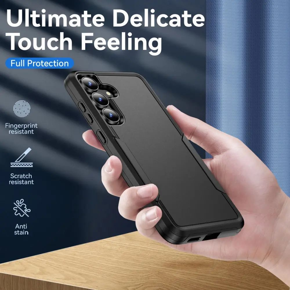 Samsung Galaxy A57 Hoesje Schokbestendige Hardcase Back Cover Zwart afbeelding 5