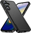 Samsung Galaxy A57 Hoesje Schokbestendige Hardcase Back Cover Zwart