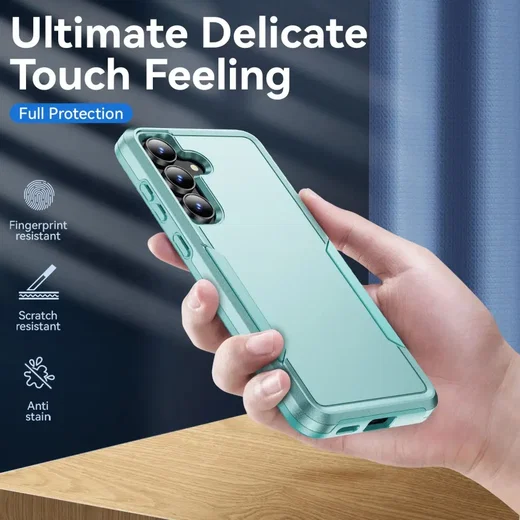 Samsung Galaxy A57 Hoesje Schokbestendige Hardcase Back Cover Groen afbeelding 8