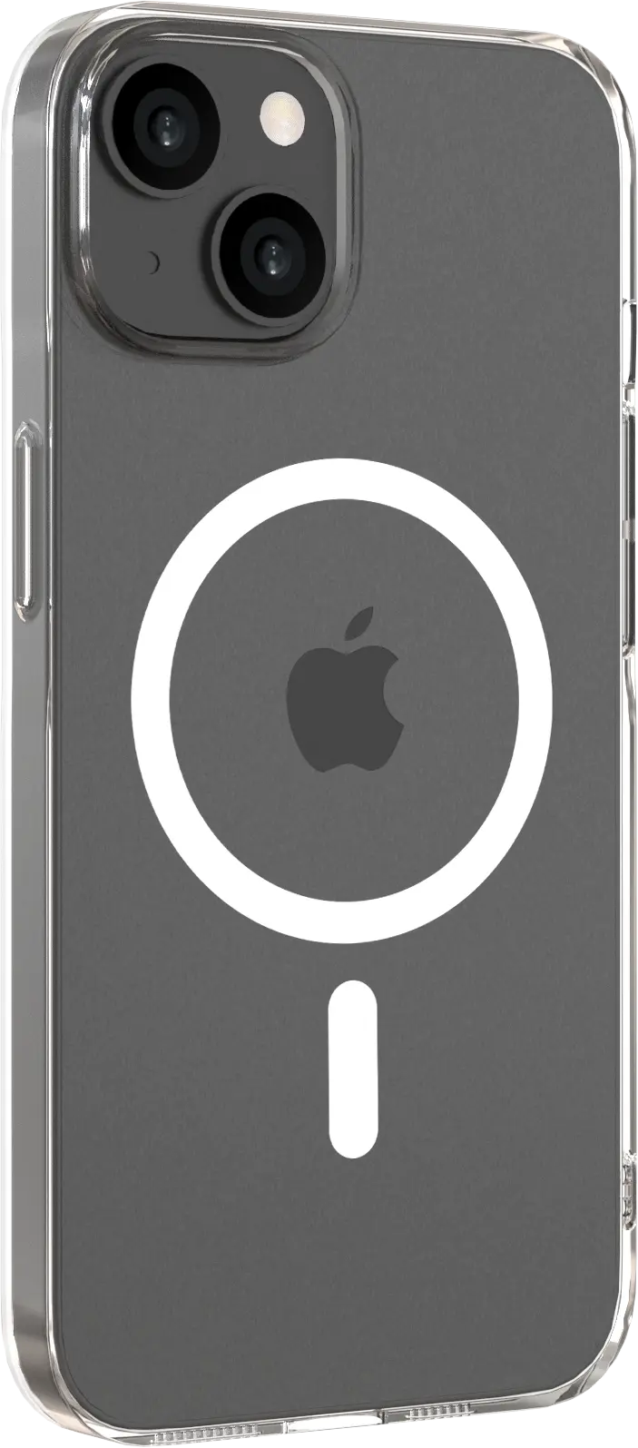 NEKIT Bare Apple iPhone 14 / 13 Hoesje 1.2MM Thin Case MagSafe Transparant afbeelding 9